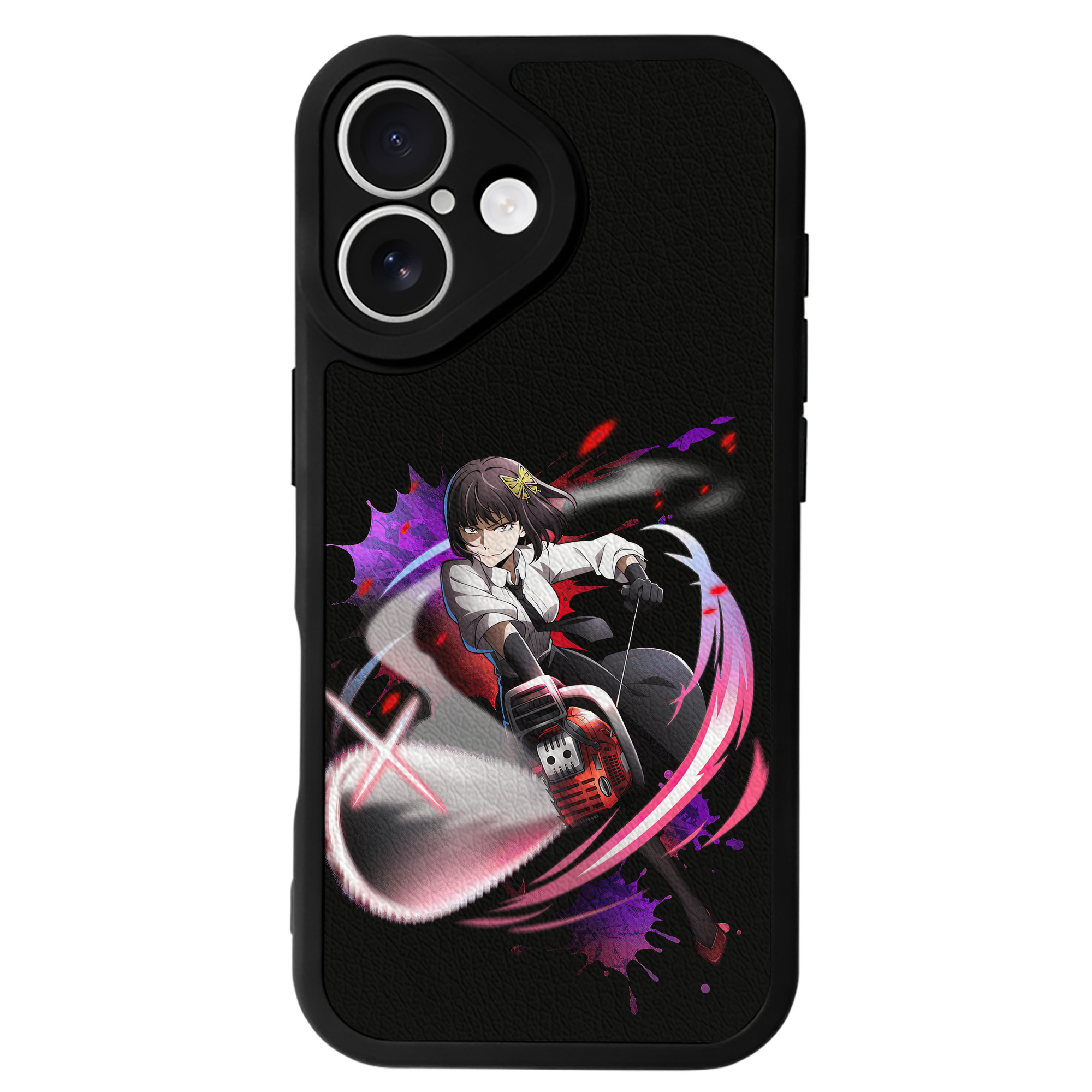 （画像用） 文豪ストレイドッグス Bungo Stray Dogs 【iPhone 16シリーズ対応】シリコンスマホケース（レザー調） 材質：シリコン
